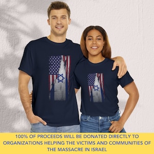 Israel US Flag T-Shirt Sweatshirt, Support Israel Tee Sweatshirt, Pro Israel T-Shirt Sweatshirt, Jewish Pride T-Shirt, American Israeli