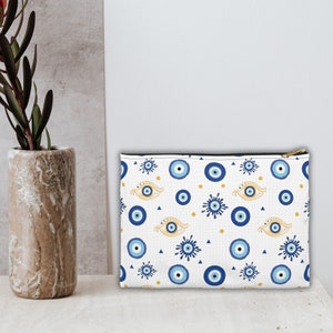 Evil Eye Pouch, Evil Eye Makeup Bag, Evil Eye Pencil Case, Evil Eye Bag, Evil Eye Travel Bag, Evil Eye Gift