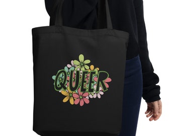 Bolsa de mano ecológica, bolsa de mano queer, bolsa de mano gay, bolsa de orgullo, LGBTQIA+, bolsa de mano estética, bolsa de comestibles reutilizable, bolsa de biblioteca