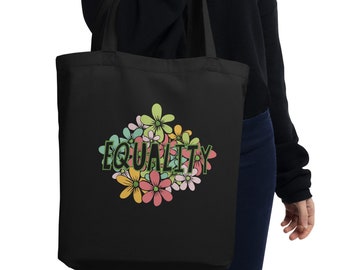 Bolsa De Igualdad, Bolsa Eco Tote, Bolsa de Algodón Orgánico, Bolsa De Supermercado Reutilizable, Bolsa Estética, Bolsa Biblioteca, Bolsa De Productos
