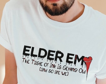 Camiseta Elder Emo, Camisa Emo Kid, Scene Kid, The Used Band Tee, Emo Clothing, Emo graphic tee