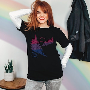 Bi Shirt, Subtle Bi Pride Shirt, Bisexual T Shirt, Bisexual Graphic Tee, Pride Month Shirt, Discreet Bi Shirt, Queer Shirt, Bi Theme