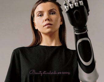 Los estándares de belleza son aburridos, Camisa positiva para el cuerpo, Ama el cuerpo en el que estás, Cada cuerpo es un buen cuerpo, Camisa de derechos humanos