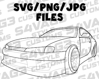 Nissan s14 Kouki SVG