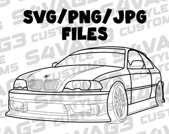 BMW 3 Series e46 Coupe SVG 330 325
