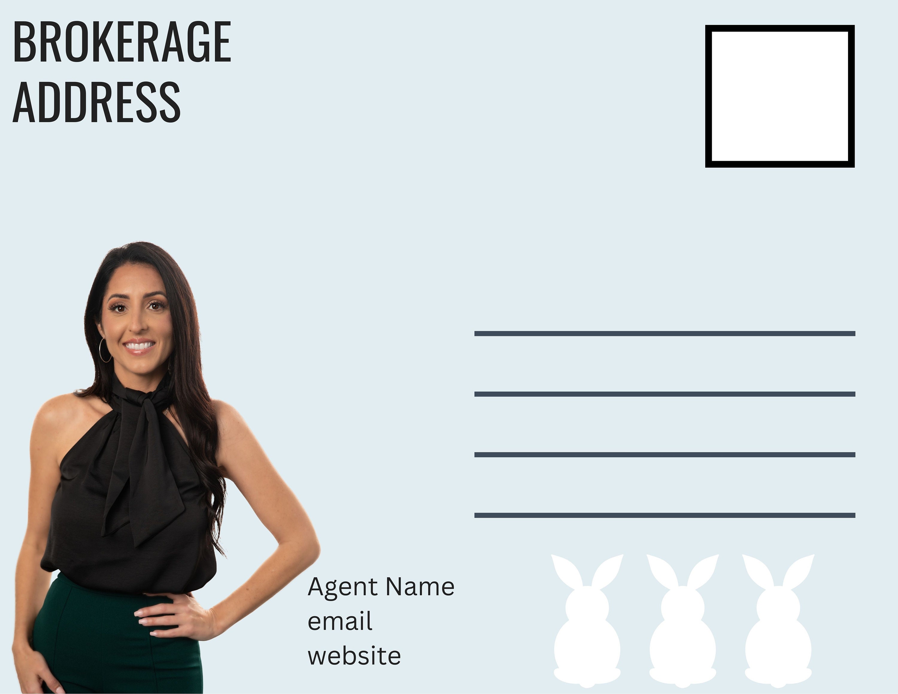 Realtor Spring Postcard, Spring Pop By, Real Estate Marketing, Realtor ...