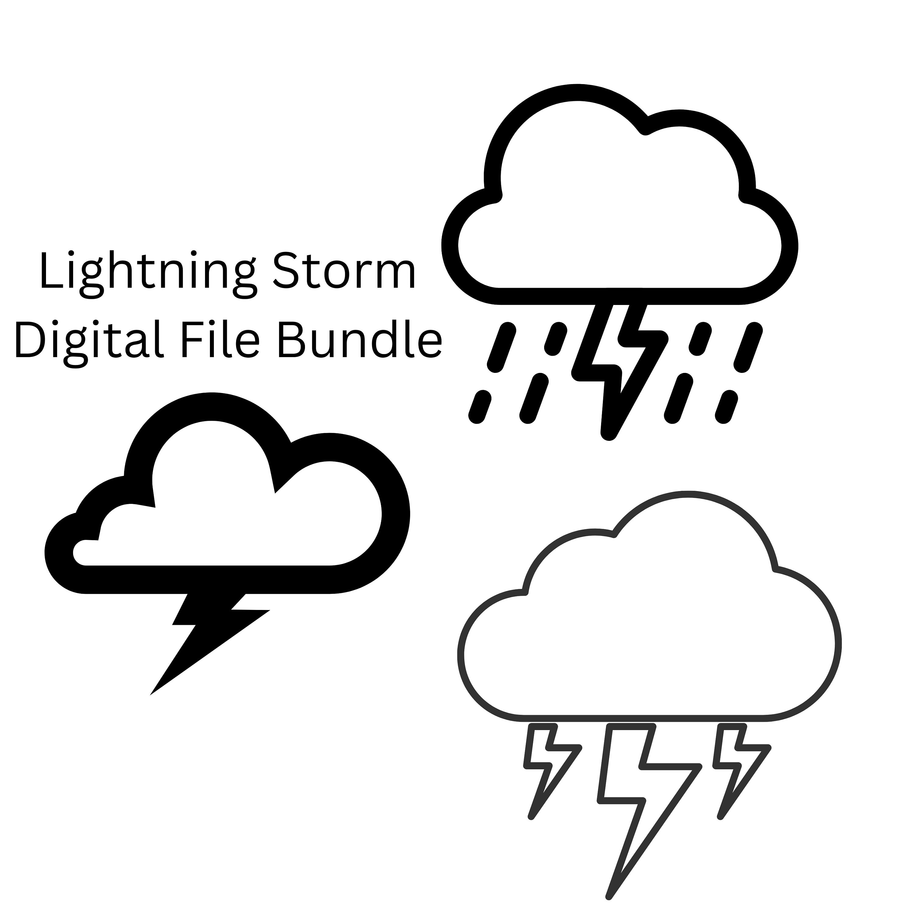 Lightning, Lightning SVG, Lightning Clip Art, Storm Clip Art, Storm SVG,  Storm Cloud, Lightning Digital Download, Storm Shirt - Etsy, image size:3000x3000