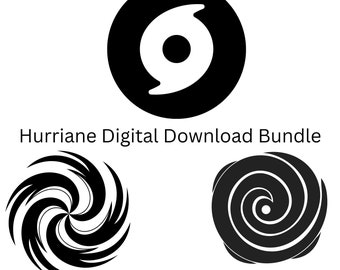 Hurricane, Hurricane Icon, Weather, Weather Icon, Hurricane SVG, Hurricane Vector, Hurricane, Digital File, Cyclone, Weather Clip Art