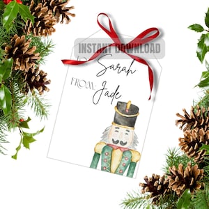 Nutcracker Theme Gift Tags - 9 Designs
