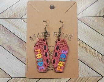 Pride Brick Earrings