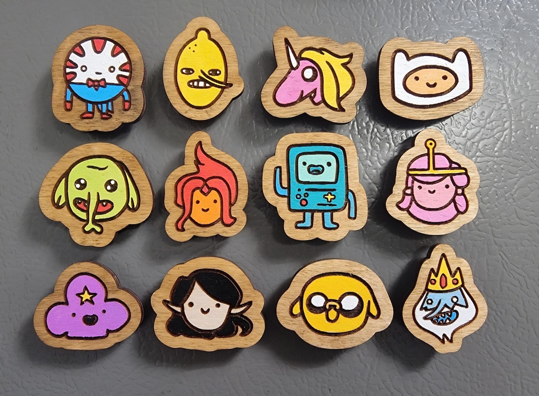 Time Magnets Adventure Time Magnets - Etsy
