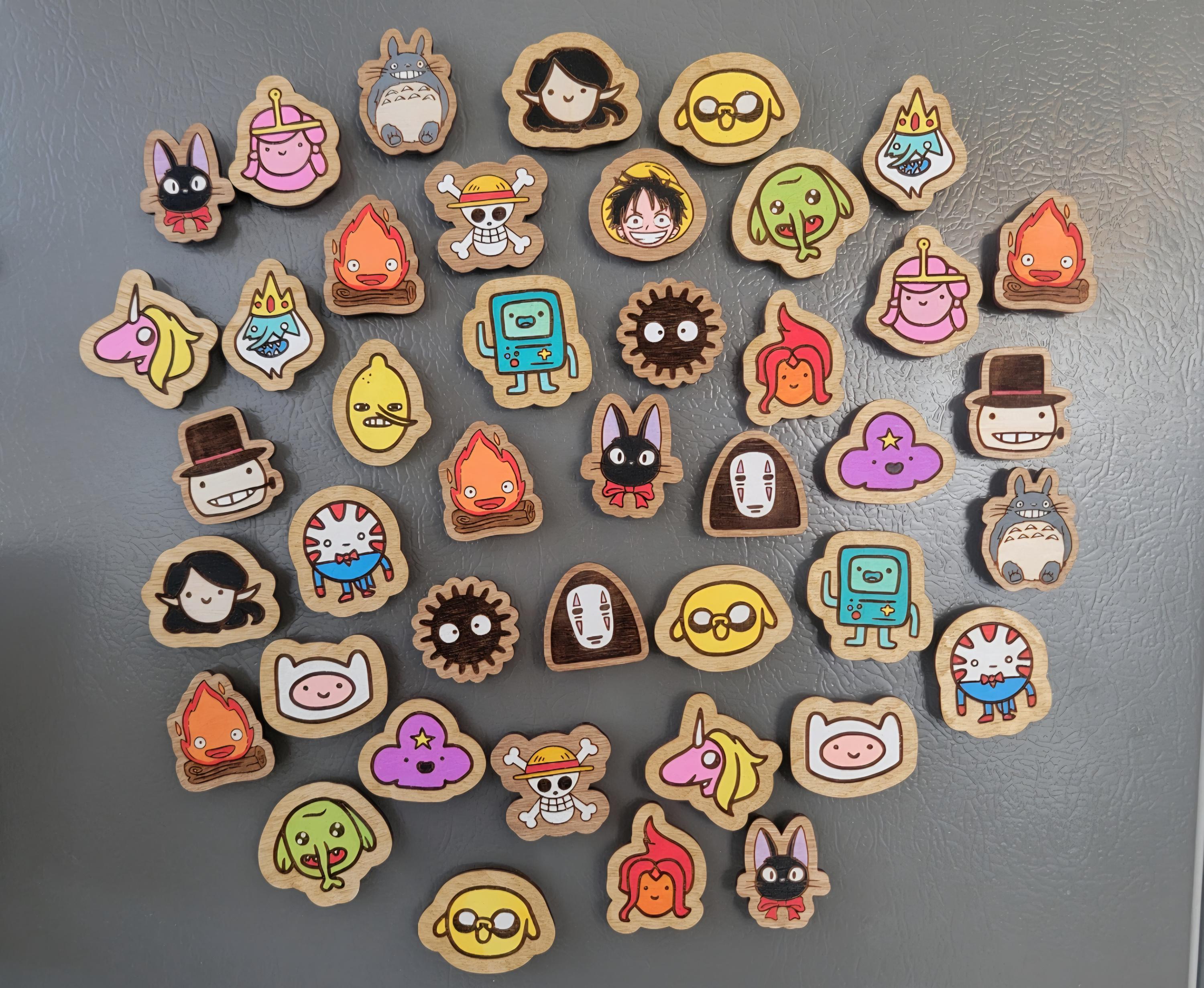 Time Magnets Adventure Time Magnets - Etsy
