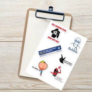 Wacko Wizard EMS Sticker sheet