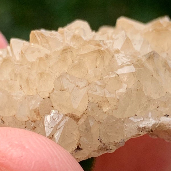 Beautiful Missouri quartz crystal specimen