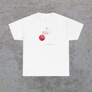 Camiseta gráfica musical "Cherry Don't You Call Me Baby", unisex, de banda, vintage, de concierto, regalo para amantes de la música, retro, rockera imagen 2