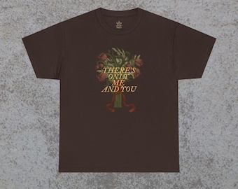 Camiseta estampada Roses There's Only Me And You, camiseta unisex de banda, camiseta de concierto vintage, regalo para amantes de la música, camiseta retro de música, camiseta rockera