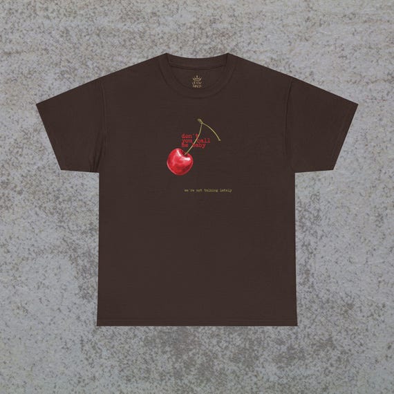 Cherry Don't You Call Me Baby Music Graphic Tee, Unisex Band T-Shirt, Vintage Concert Shirt, Music Lover Gift, Retro Music Tee, Rocker Tee