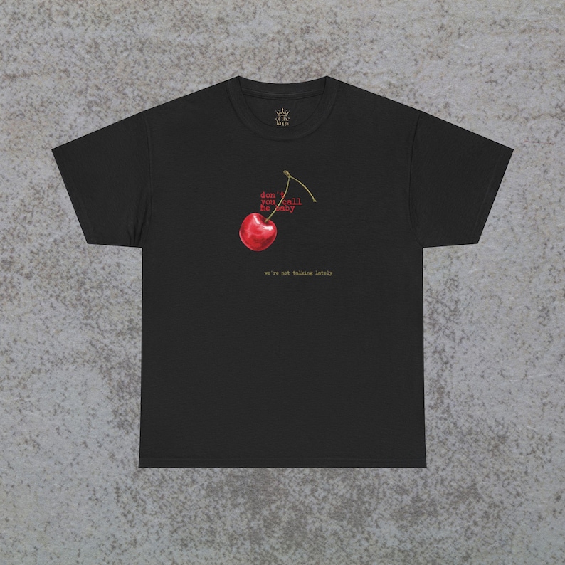 Camiseta gráfica musical "Cherry Don't You Call Me Baby", unisex, de banda, vintage, de concierto, regalo para amantes de la música, retro, rockera imagen 3