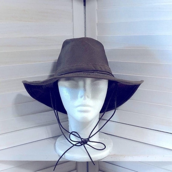 Henschel Hat Co USA vintage brown Indiana Jones st