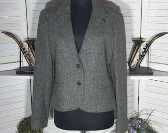 Vintage Larry Levine Wool Blazer – Union Made Preppy Academia Style