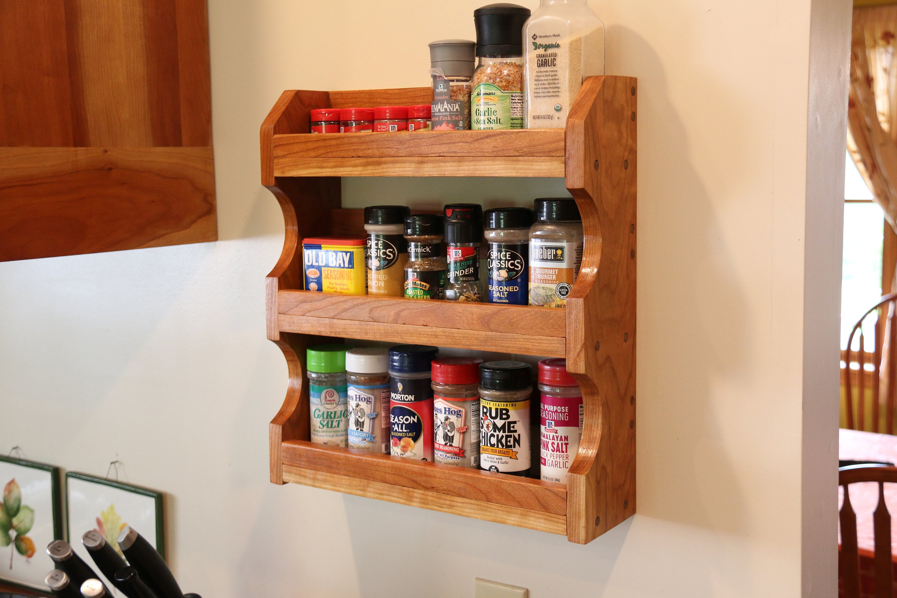 Spice Rack, Storage Shelf 