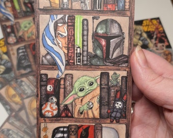 Star Wars Bookmark Print