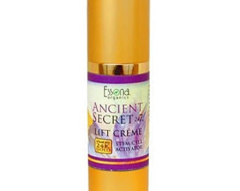 Ancient Secret 24/7 Anti Aging Lift Crème with Stem Cell Activator, 24 K Gold, Peptides.