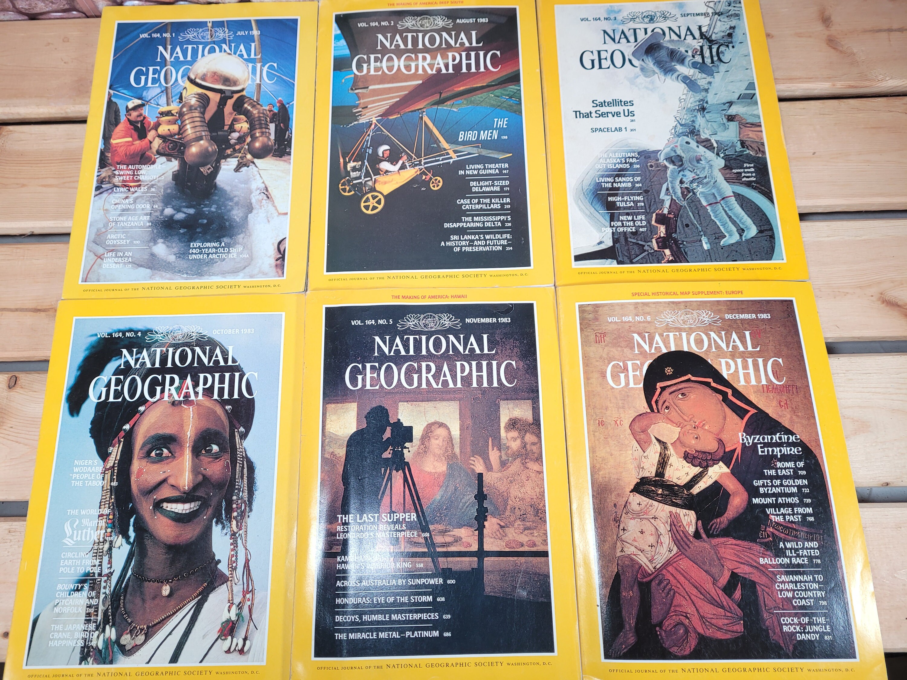 national geographic magazines