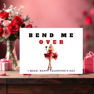 Valentinstag Geschenk für Sie Freund Valentine | Raunchy Karte | Valentinstag Karte für Freund | Schmutzige Geschenke | Schmutzige Geschenke für Ihn | Sexy Geschenke