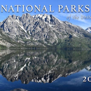 2026 National Parks Wall Calendar – large format option, Scenic Nature Photography