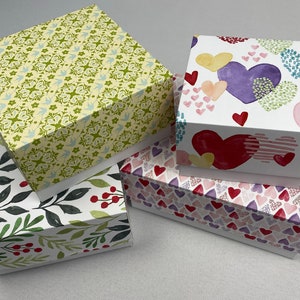 Handcrafted gift boxes - perfect finishing touch!