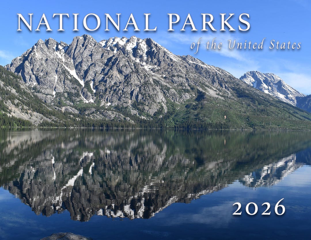2026 National Parks Wall Calendar – Large Format Option, Scenic Nature