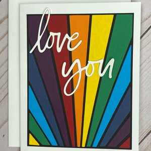 Arc-en-ciel de la Saint-Valentin, options de voeux disponibles