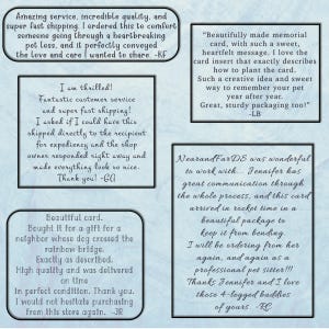 Plantable Pet Sympathy Card: Wildflower Seeds, Dog Breed Silhouette immagine 11