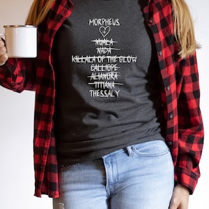 The Sandman Shirt, Morpheus Shirt, Dream of the Endless, Neil Gaiman, Sandman T Shirt, The Sandman Inspired Shirt, Funny Sandman Shirt