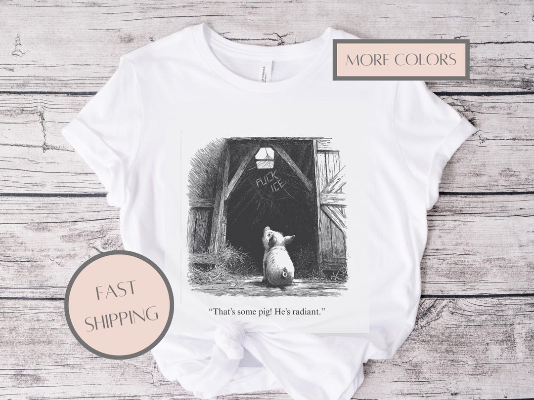 Charlotte's Web Protest Tee, F*ck ICE Spider Web Shirt, Activist