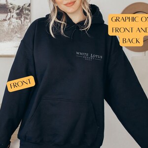White Lotus Sicily Hoodie, White Lotus Season 2 Sweatshirt, White Lotus Resort & Spa Gift, White Lotus Fan, Jennifer Coolidge, HBO