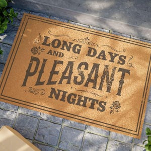Dark Tower Door Mat, Stephen King Door Mat, Welcome Mat, Constant Reader, The Dark Tower, Roland Deschain, The Gunslinger, Stephen King