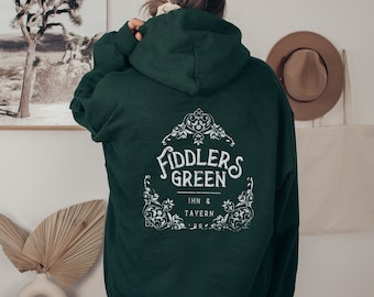 Fiddlers Green Hoodie, The Sandman Inspired Hooded Sweatshirt, Dream of the Endless, Morpheus Shirt