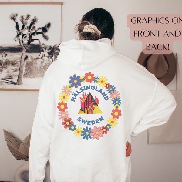 Midsommar Hoodie, Ari Aster Movie Fan, Hälsingland Hooded Sweatshirt, A24 Horror Hoodie, Folk Horror Gift, Cult Horror Gift, Birthday Gift