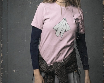 Ghost Boo T-Shirt | Gespenst-Shirt | Boo-Hemd | Halloween-Hemd | Lustiges Halloween-Shirt | Geist-T-Shirt | Halloween-T-Shirt | Lustiges Halloween Tee