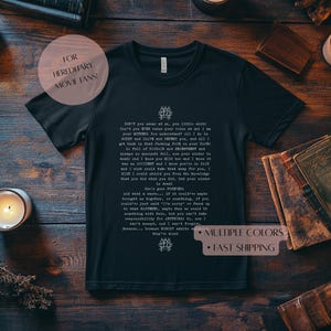 Hereditary Shirt, Ari Aster Graphic Tee, Annie Monologue Tee, Hereditary Movie TShirt, Ari Aster Movie Fan, Horror Lover Gift, Birthday Gift