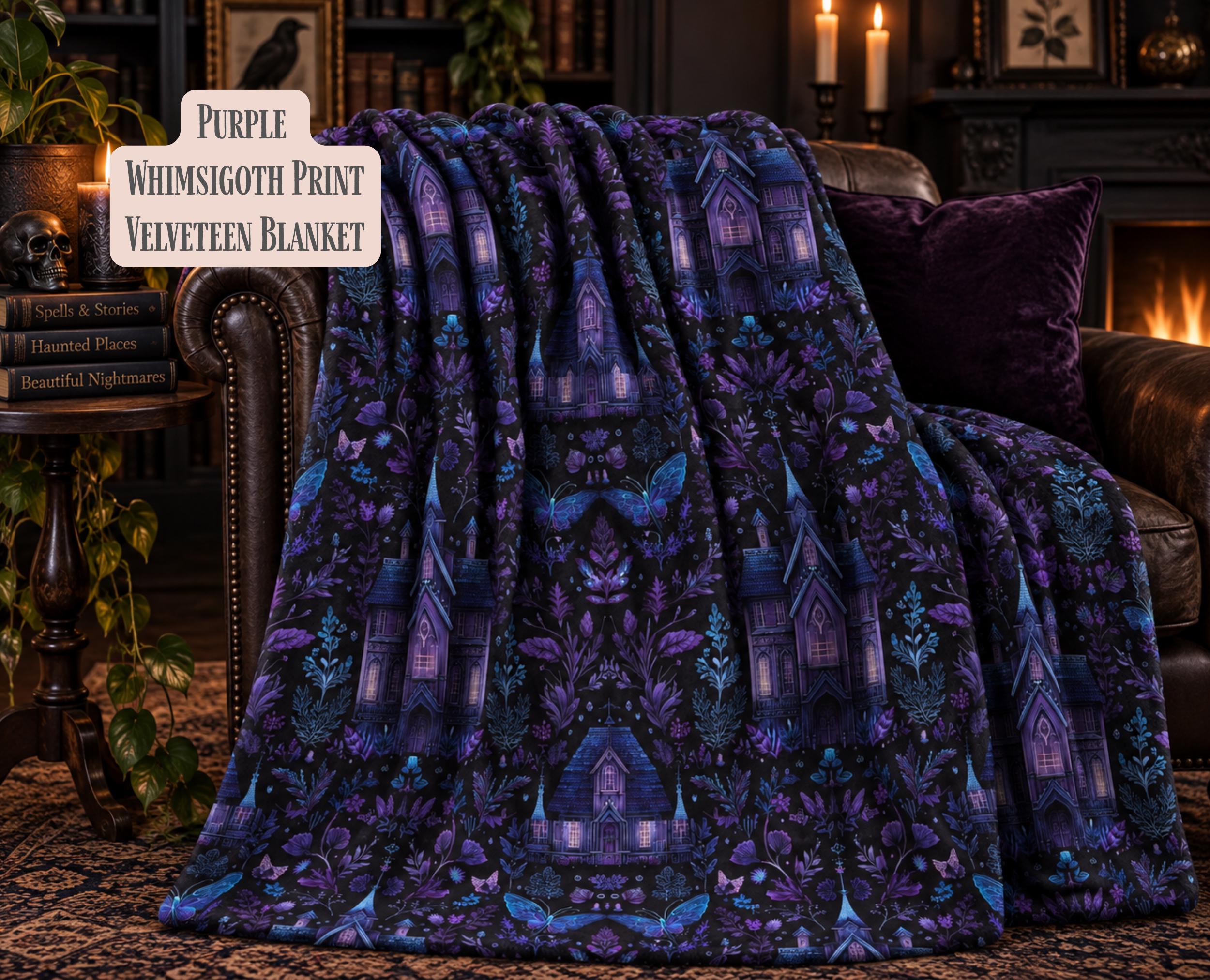 Haunted mansion throw blanket - Etsy 日本