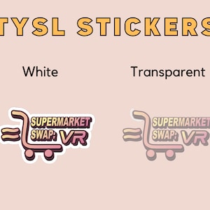 Supermarket Swap vr Sticker, ITYSL Sticker, I Think You Should Leave, Tim Robinson, ITYSL Sticker, Supermarket Swap vr, ITYSL, Sticker