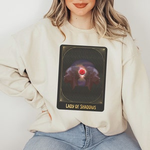Dark Tower Sweatshirt, Stephen King Shirt, The Gunslinger Shirt, The Dark Tower,  Lady of Shadows, Roland Deschain, Drawing of the Three