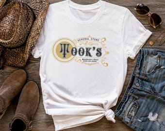 Camiseta de La Torre Oscura, Top de la Tienda General Tooks, Camiseta de Stephen King, Regalo de Stephen King, Fan de Stephen King, El Pistolero, Stephen King