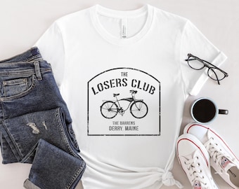 Losers Club Shirt, Stephen King T Shirt, Stephen King Gift, Constant Reader, Stephen King Fan, Horror Lover Tee, It, Derry, Birthday Gift