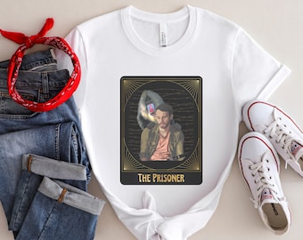 Camiseta de La Torre Oscura, Camiseta de Stephen King, Camiseta de El Pistolero, La Torre Oscura, El Prisionero, Roland Deschain, Eddie Dean, Eddie La Torre Oscura