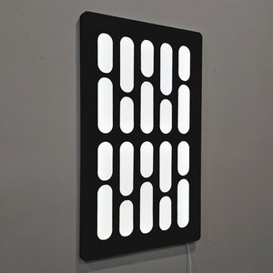 Star Wars Galactic Panel Wall Art, Color Changing LED Lighted Sign, Star Wars Wall Decor