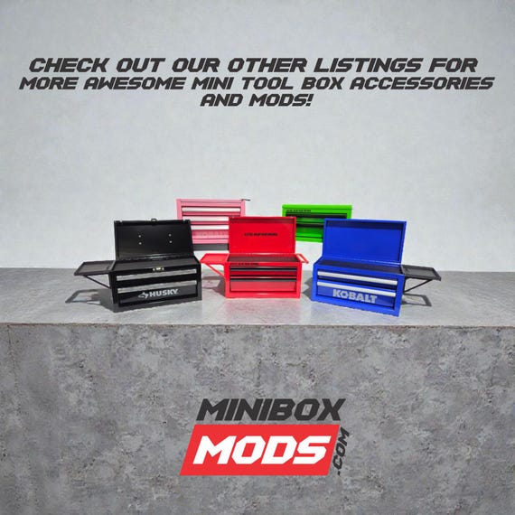 Side Tray for US General Mini Tool Box, Mods Accessories Harbor